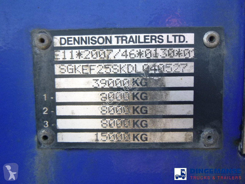 نصف مقطورة Dennison Stack - 3 x container...