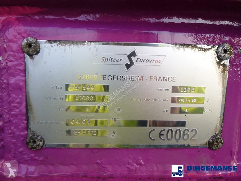 Semiremorca Spitzer Powder tank alu 37 m3 +...