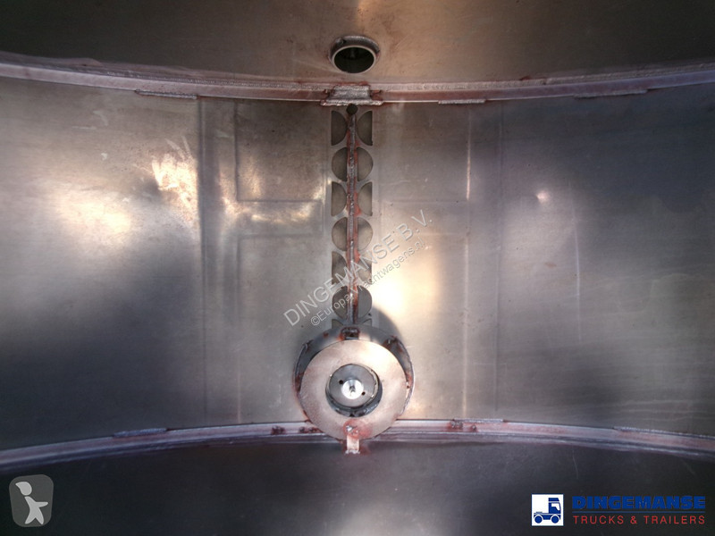 Semirimorchio  Fuel tank alu 42.8 m3 / 6 comp +...