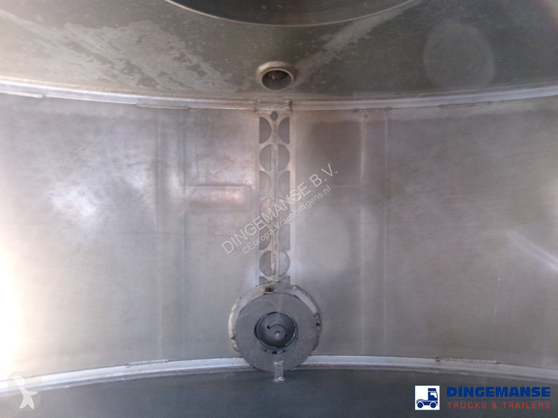 Oplegger  Fuel tank alu 42.8 m3 / 6 comp + pump