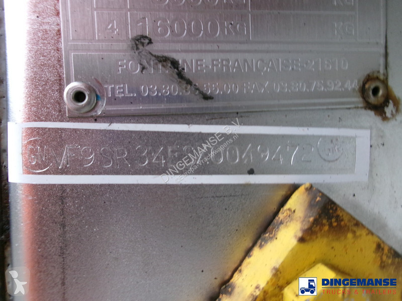 Semiremorca Magyar Chemical tank inox 22.5 m3 /...