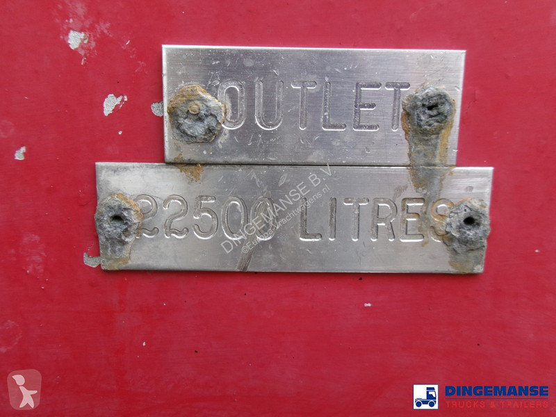 Semi reboque  Chemical tank inox 22.5 m3 / 1 comp