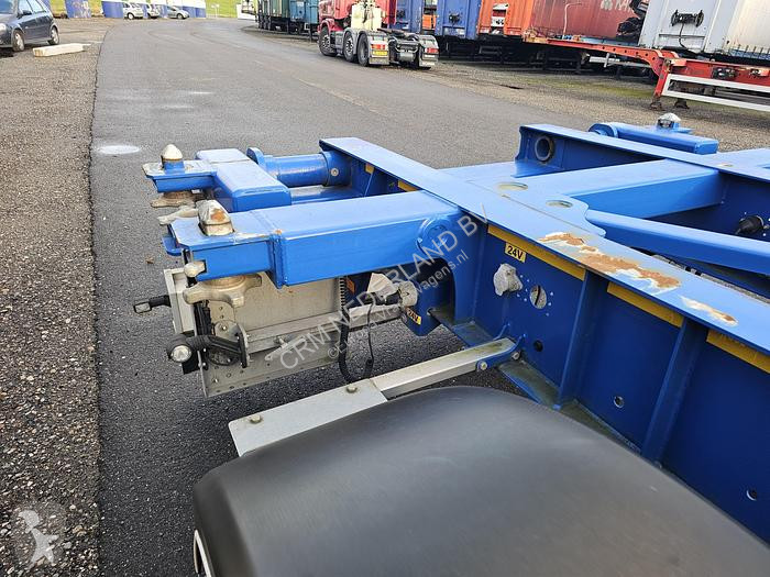 Semitrailer Van Hool A2C001 container CHASSIS...