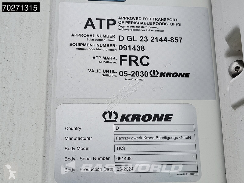 Semirimorchio Krone Carrier Vector 1550 NEW...