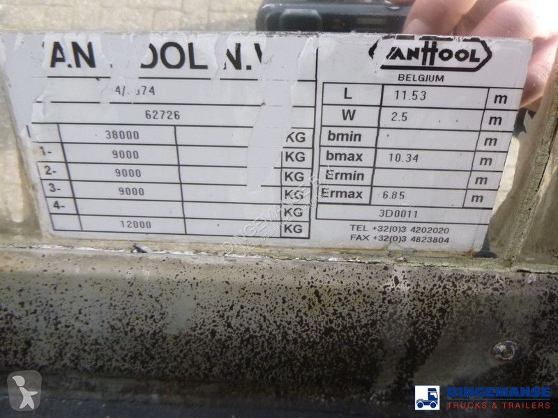 Semiremorca Van Hool Chemical tank inox 30 m3 /...