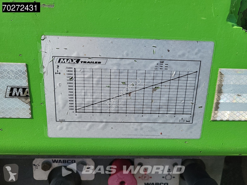 Semiremorca MAX Trailer F-S43-1AAF Extendable...