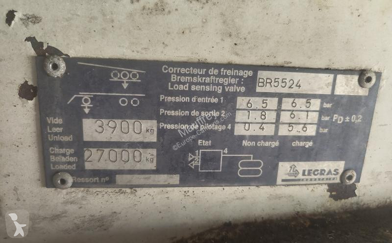 Semitrailer Legras  Srem