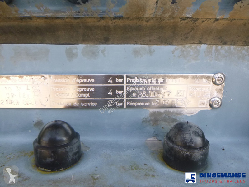 Semiremorca Magyar Chemical tank inox L4BH 22.2...