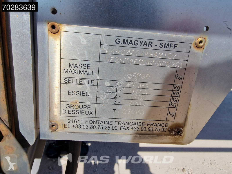 Oplegger Magyar SR A1 Food - ADR / alcohol / 4...