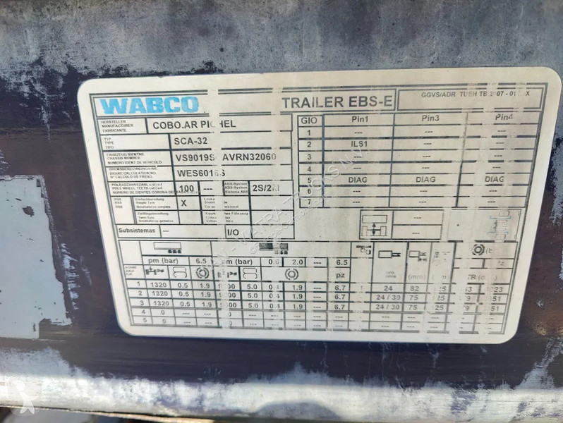Oplegger Cobo SCA-32 Tanker / Citerne 33.700 L...