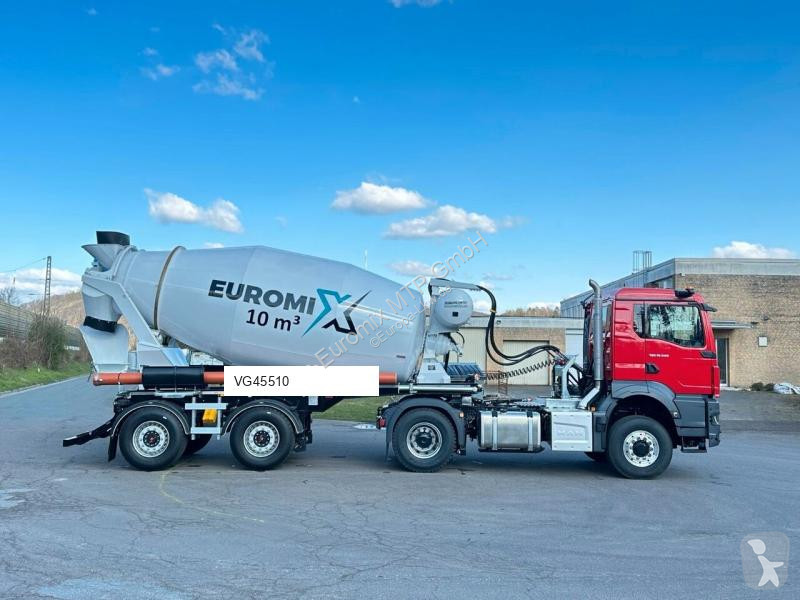 نصف مقطورة Euromix 10m³ Betonmischer-Auflieger