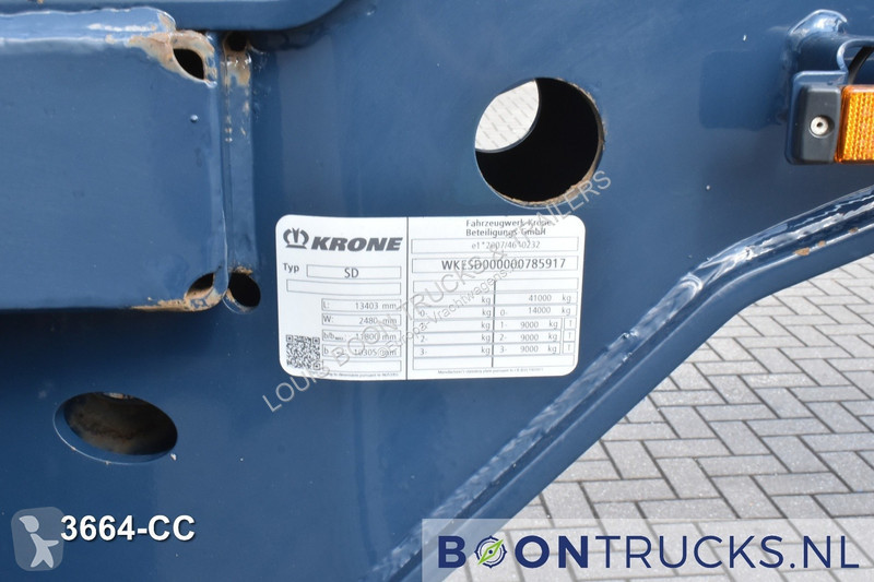 Semitrailer Krone BOX LINER | 2x20-40-45ft HC *...