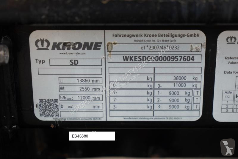 Oplegger Krone FIRANKA / STANDARD / 2021 ROK /...