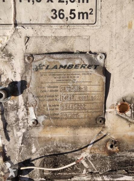 Semi remorque Lamberet THERMOKING sr2b 5t8 1b