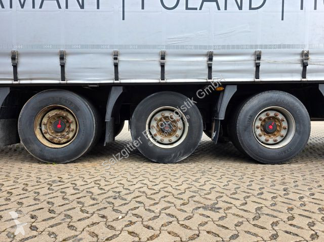 Semitrailer Fliegl SDS01 / Hubdach / EDSCHA /...