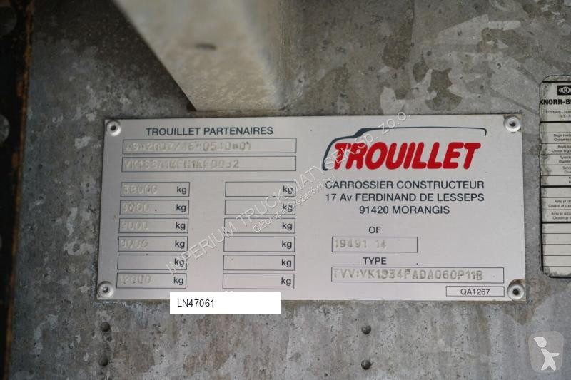 Semitrailer Trouillet / FIRANKA / STANDARD /...