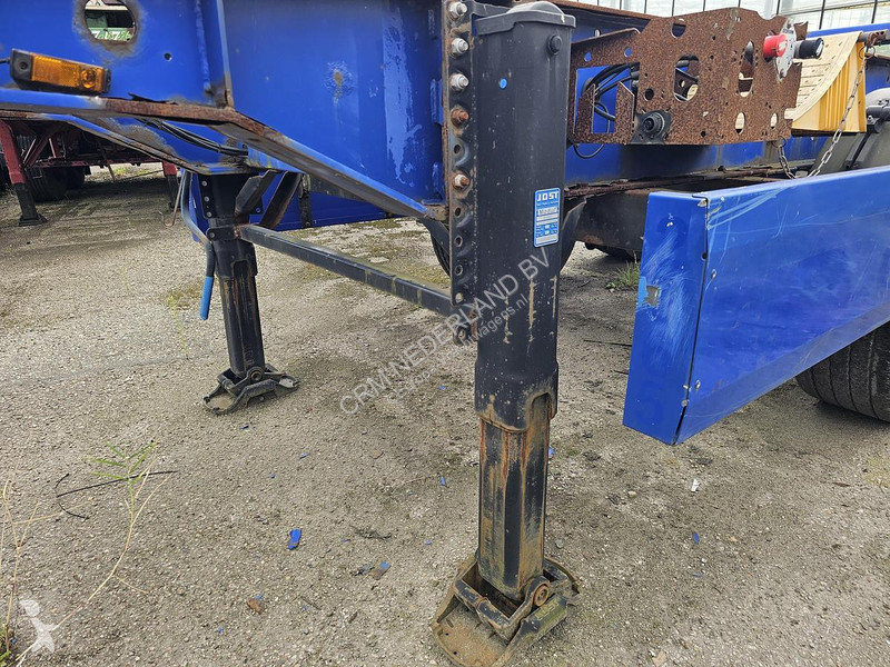 Semi remorque Krone SZ| 20 FOOT CHASSIS | BPW...