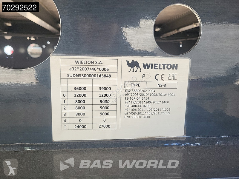 Semiremorca Wielton NS-3 Tailgate Lift Axle