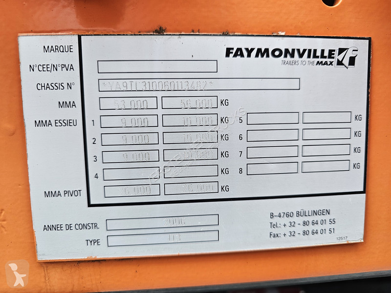 Náves na prepravu strojov Faymonville STBZ-5VA...