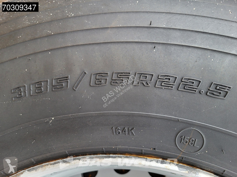 نصف مقطورة Knapen K100 Lifting Axle 92m3 10mm