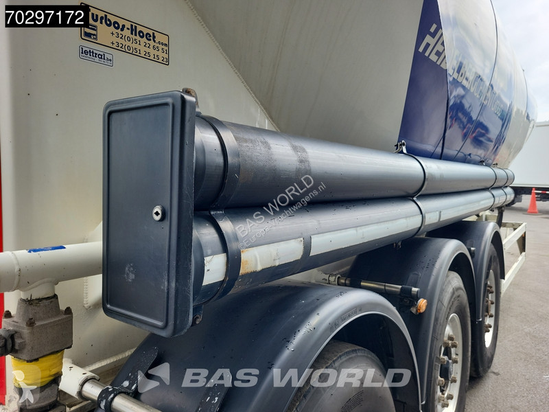 Semi remorque  39000L Liftachse Cement
