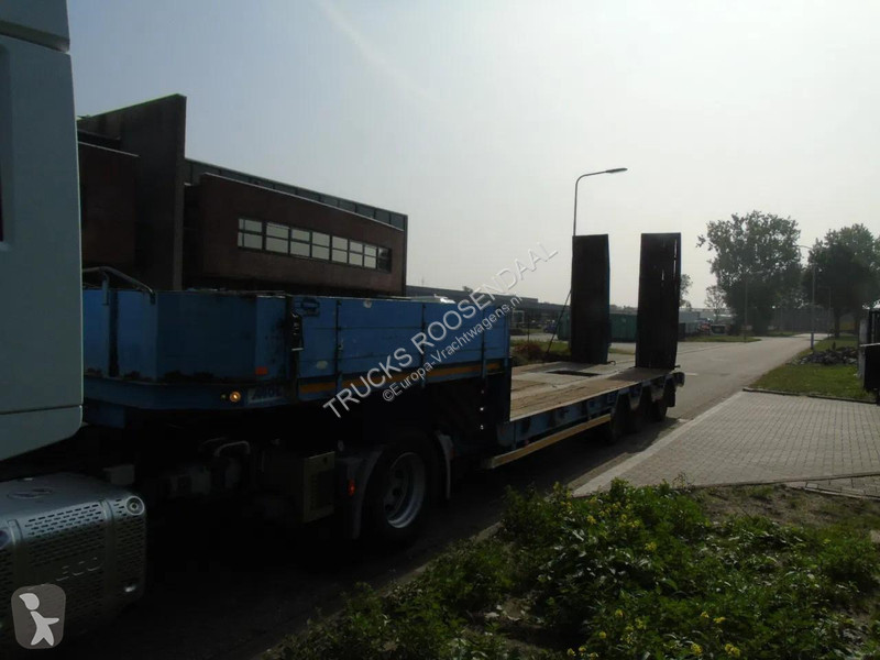 نصف مقطورة MOL DIEPLADER ramps + 3x axle +...