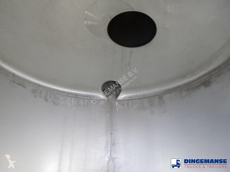 Félpótkocsi  Chemical tank inox 37.5 m3 / 1...