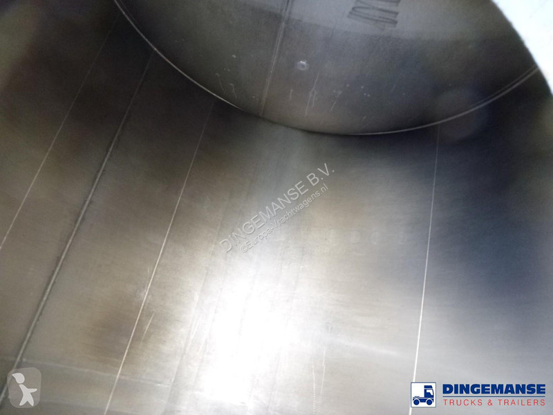 Návěs Magyar Chemical tank inox L4BH 37.5 m3 /...