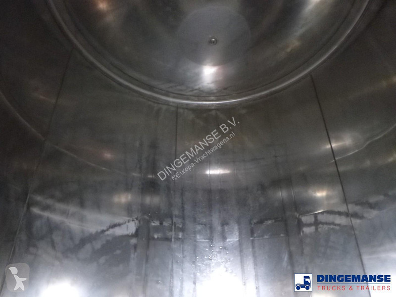 نصف مقطورة Van Hool Food tank inox 62 m3 / 3 comp