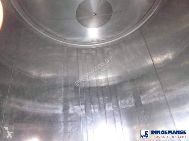 نصف مقطورة Van Hool Food tank inox 62 m3 / 3 comp