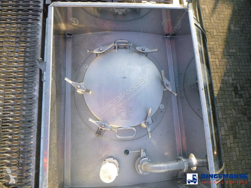 نصف مقطورة LAG Food tank inox 32m3 / 3 comp +...