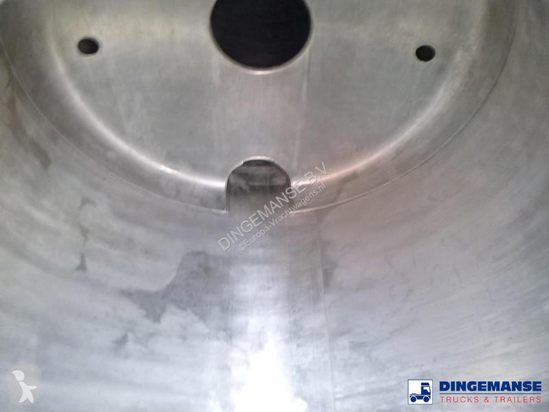 نصف مقطورة Burg Chemical tank inox L4BH 30 m3 /...