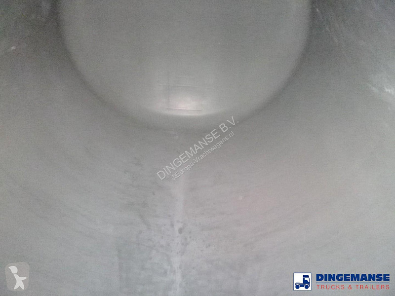 نصف مقطورة Feldbinder Powder tank alu 52 m3...