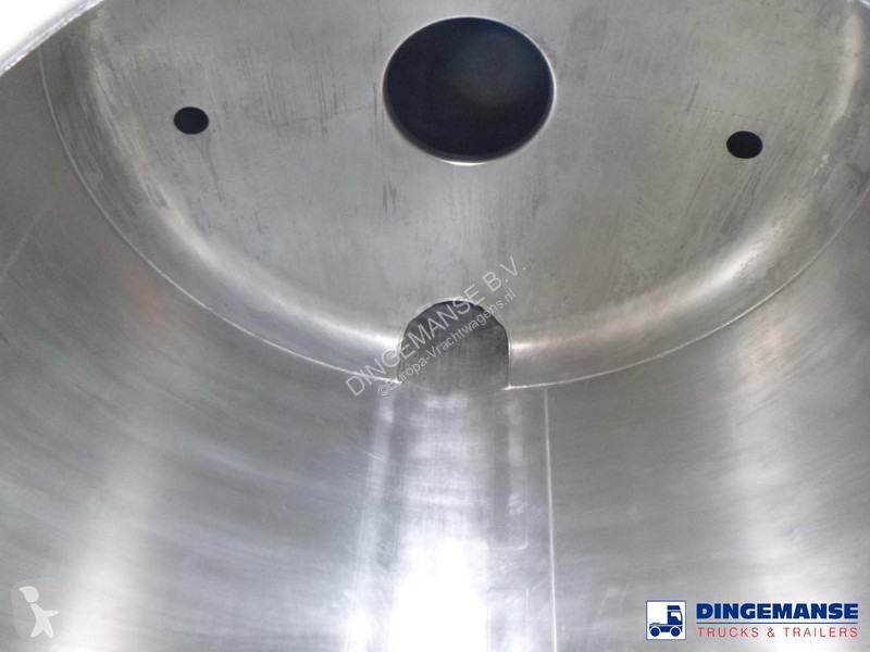 نصف مقطورة Burg Chemical tank inox L4BH 30 m3 /...
