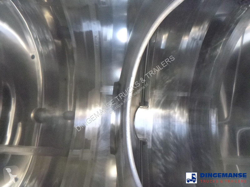 نصف مقطورة Burg Food / chemical tank inox L4BH...