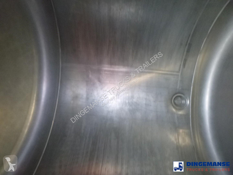 نصف مقطورة Burg Chemical tank inox L4BH 32.5 m3...
