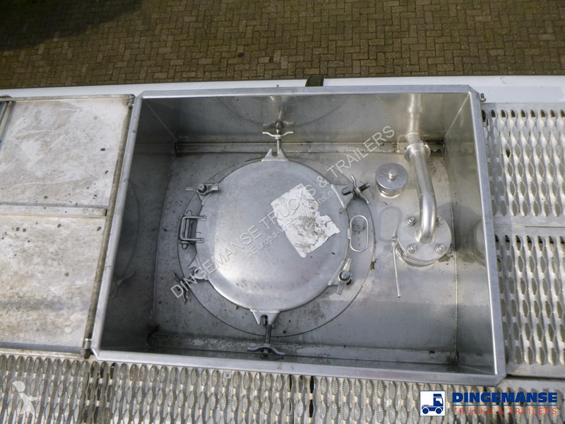 نصف مقطورة Burg Chemical tank inox L4BH 32.5 m3...