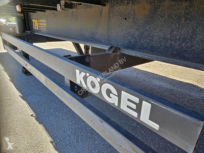 نصف مقطورة Kögel SN 24 - SLIDING ROOF - COIL -...
