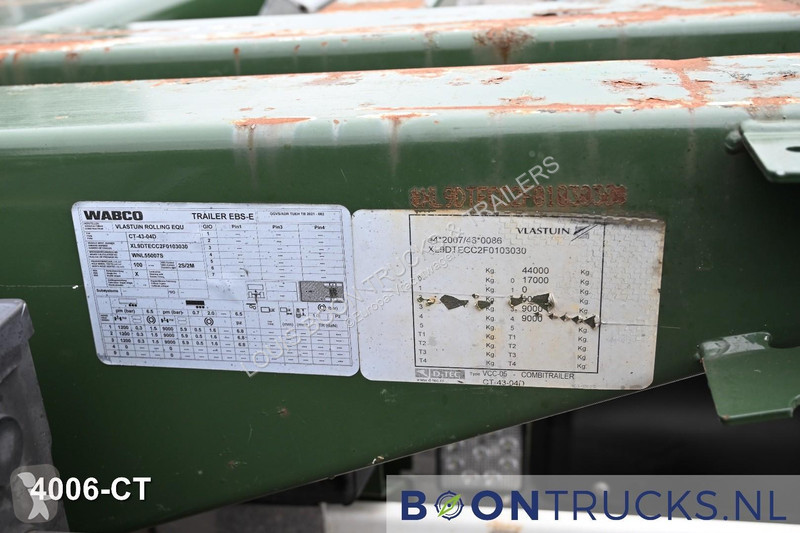 نصف مقطورة D-TEC CT-43-04D COMBITRAILER |...