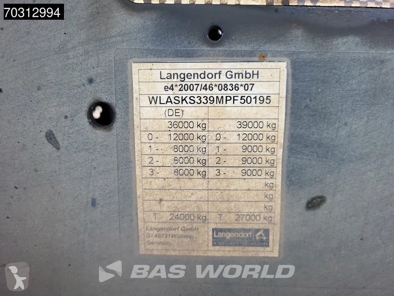 Semirimorchio Langendorf Lift Axle