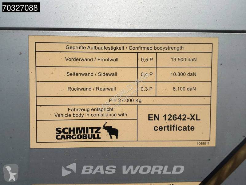 نصف مقطورة Schmitz Cargobull SCB*S3T 3 axles...