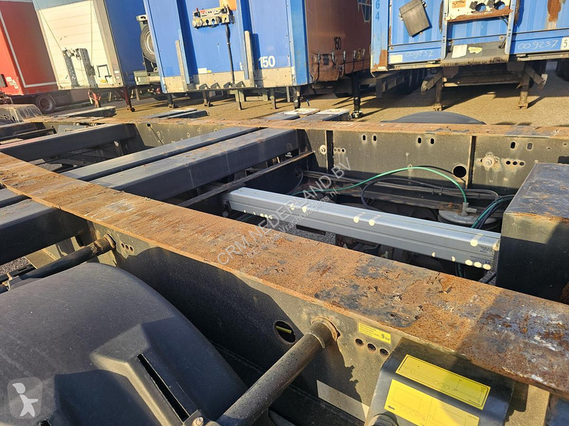 نصف مقطورة Krone / REAR SLIDER / DUTCH CHASSIS...