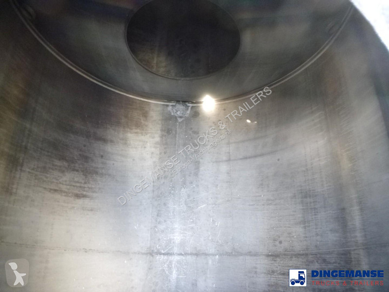 نصف مقطورة Magyar Chemical tank inox L4BH 32.5...