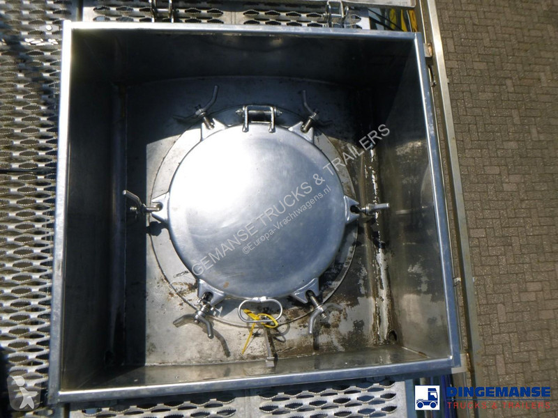 Semi remorque Feldbinder Chemical tank inox 30...