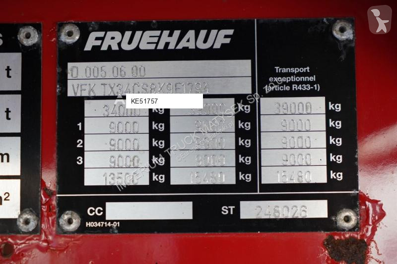 Полуремарке Fruehauf