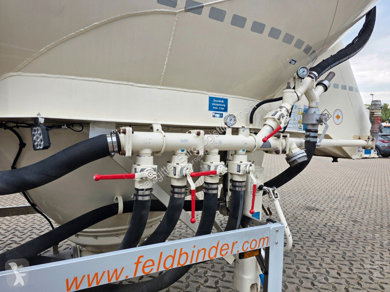 نصف مقطورة Feldbinder EUT 40.3 | Alu-Felgen |...