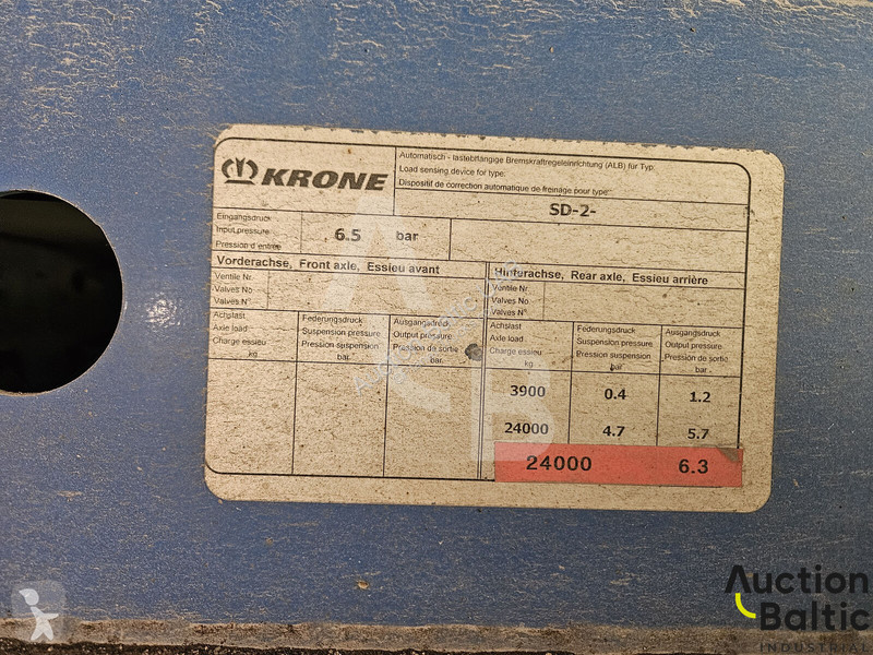 Semi remorque Krone
