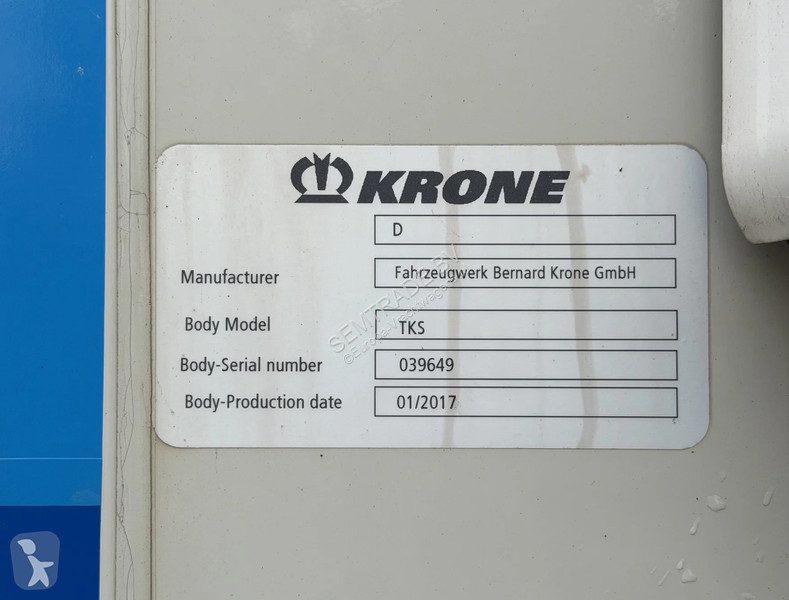نصف مقطورة Krone N/A  ISOLATED BOX THERMO KING...