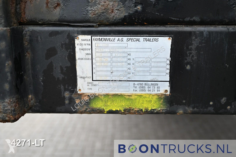 Semitrailer Faymonville ST - 2U SEMI LOW LOADER...