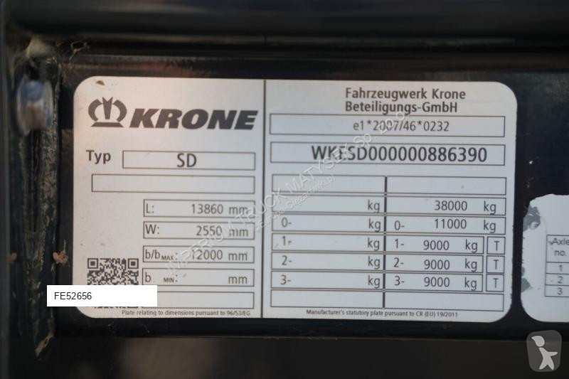 Полуремарке Krone / FIRANKA / STANDARD /...